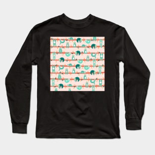 Happy sloths Long Sleeve T-Shirt